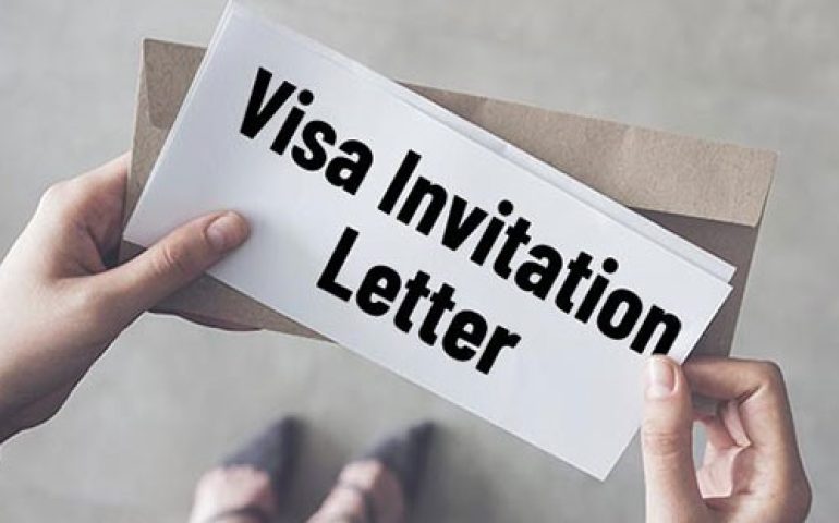 Vısa Purposes Invıtatıon and Documentatıon